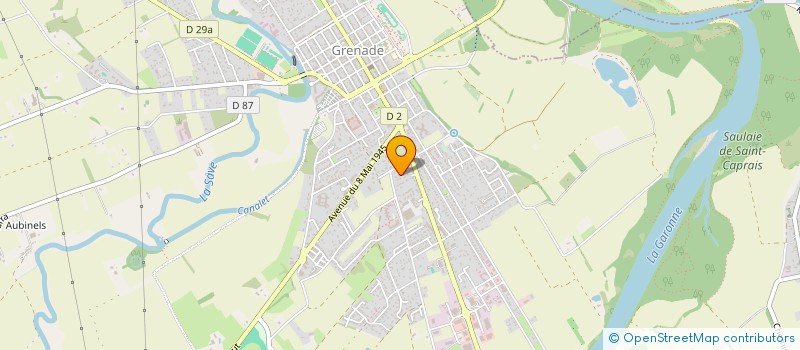 localisation de l'entreprise LPM  GRENADE