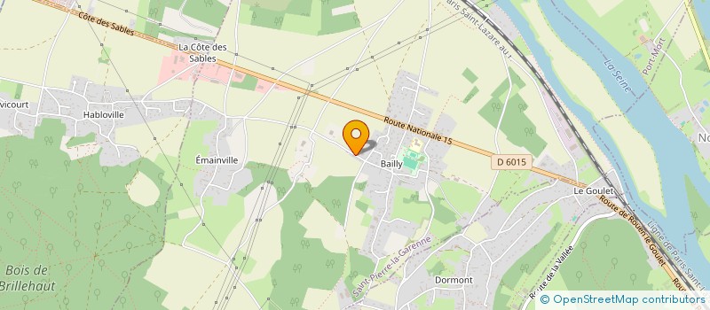 localisation de l'entreprise LPM HOLDING  LE VAL D'HAZEY