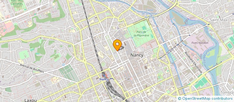 localisation de l'entreprise LPMA à NANCY