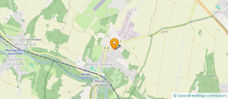 localisation de l'entreprise LPMAM  BOISSY-L'AILLERIE