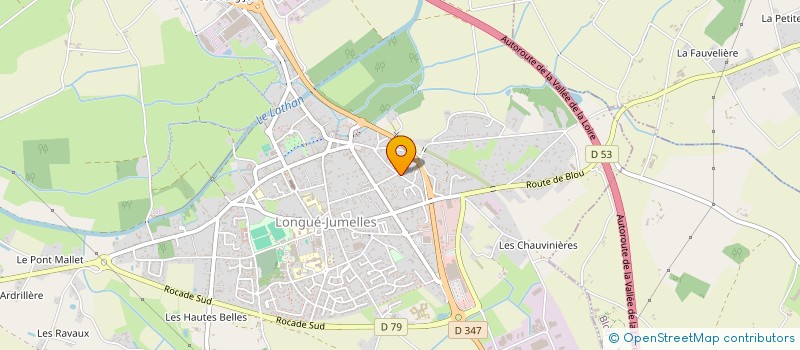 localisation de l'entreprise LPMB IMMO  GENNES-VAL-DE-LOIRE