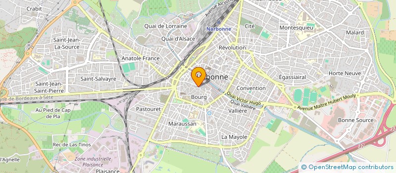 localisation de l'entreprise LPMC à NARBONNE