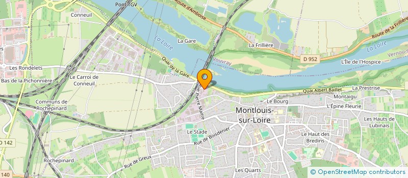 localisation de l'entreprise LPMC  MONTLOUIS-SUR-LOIRE