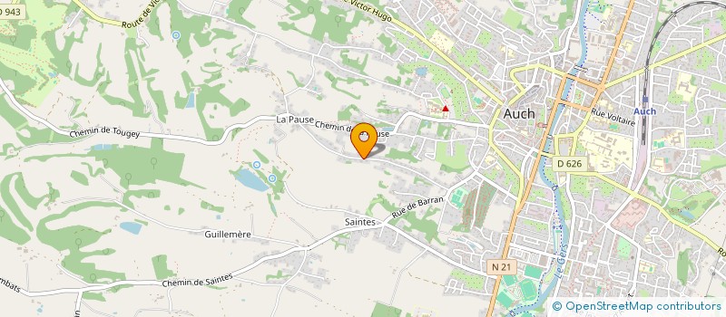 localisation de l'entreprise LPME à AUCH