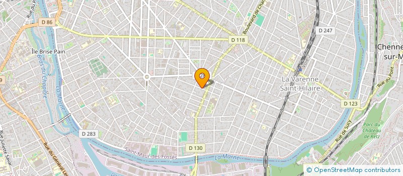 localisation de l'entreprise LPMP à SAINT-MAUR-DES-FOSSES