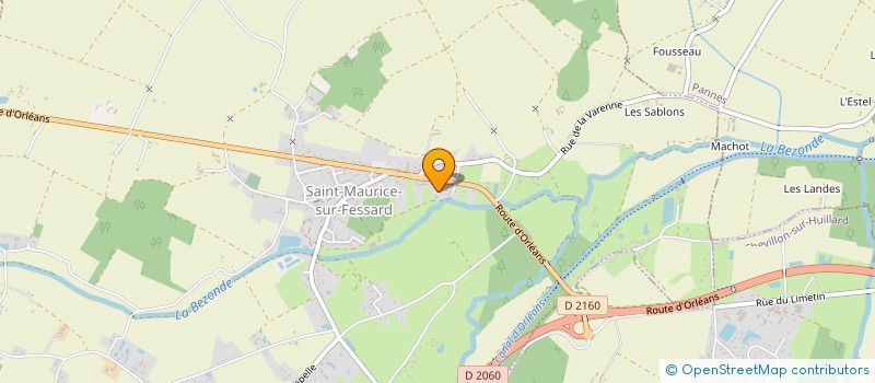 localisation de l'entreprise LPMS à SAINT-MAURICE-SUR-FESSARD