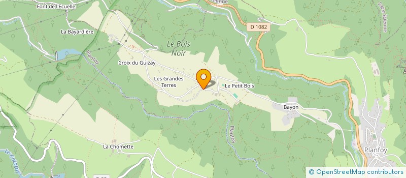 localisation de l'entreprise LPMS  PLANFOY