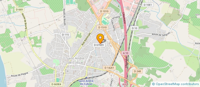 localisation de l'entreprise LPMS à SAINT-ANDRE-DE-CUBZAC
