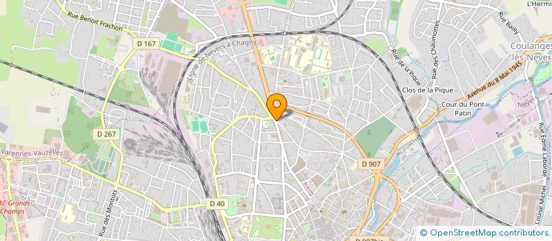 localisation de l'entreprise LPN à NEVERS