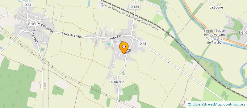 localisation de l'entreprise LPN  JAULGES