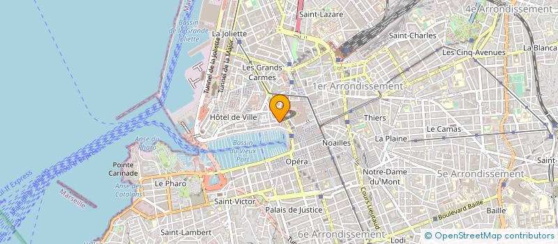 localisation de l'entreprise LPN SUD EST SECURITE PRIVEE à MARSEILLE