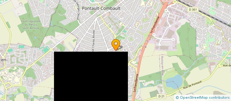 localisation de l'entreprise LPN TP à PONTAULT-COMBAULT