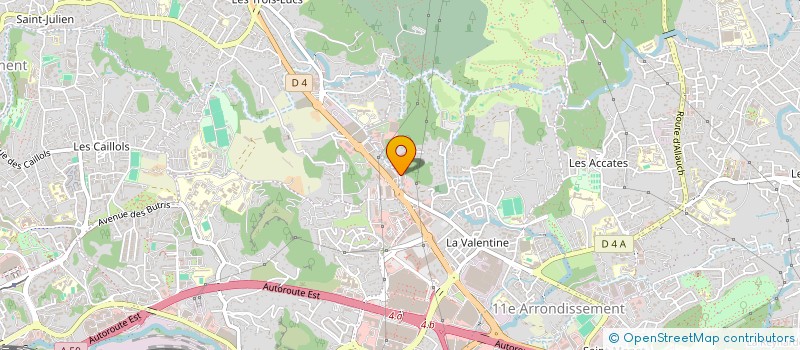 localisation de l'entreprise LPN TRANSPORT à MARSEILLE