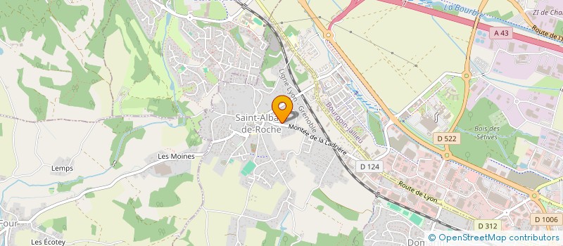 localisation de l'entreprise LPNSK  SAINT-ALBAN-DE-ROCHE