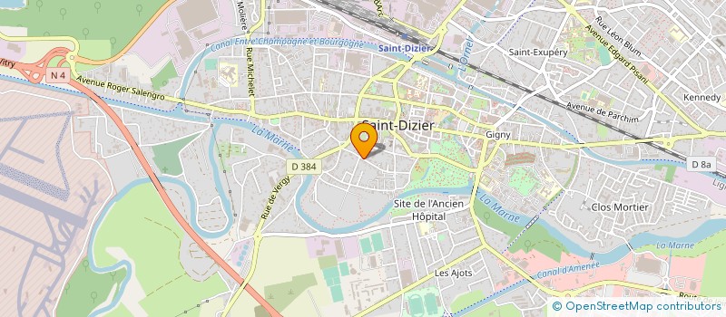 localisation de l'entreprise LPO COORDINATION GRAND-EST à SAINT-DIZIER
