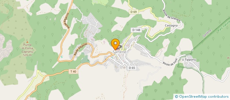localisation de l'entreprise LPO CORSICA à SARTENE