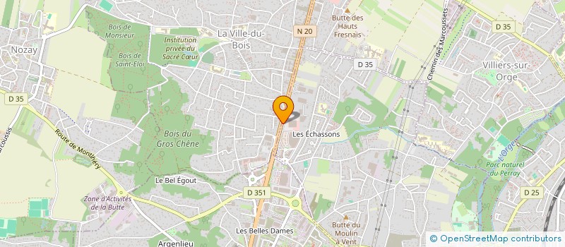 localisation de l'entreprise LPOO à LONGPONT-SUR-ORGE