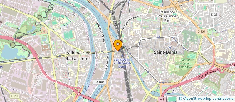 localisation de l'entreprise LPP à SAINT-DENIS