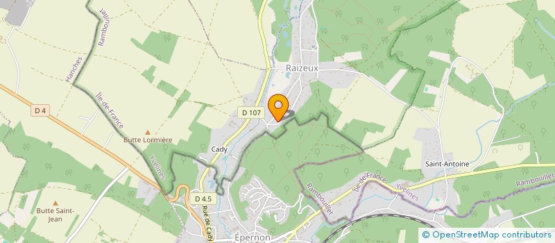 localisation de l'entreprise LPP  RAIZEUX