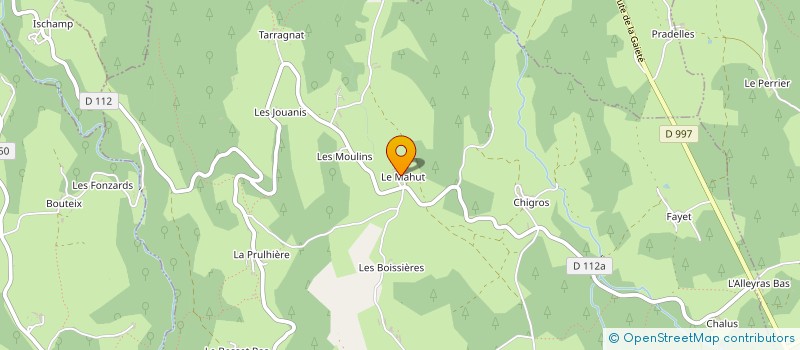 localisation de l'entreprise LPP AUVERGNE à AUZELLES