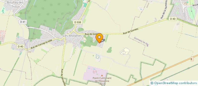 localisation de l'entreprise LPP CONSEIL  LES MOLIERES