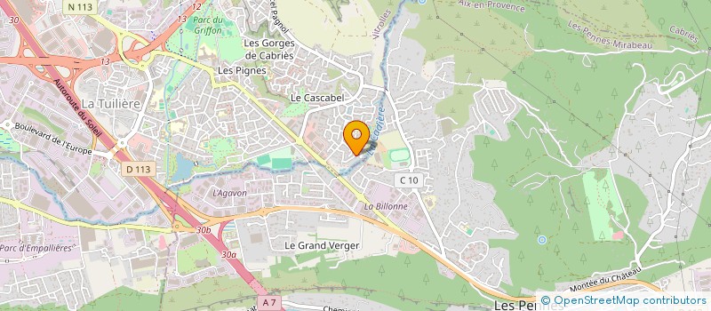 localisation de l'entreprise LPP CONSULT  VITROLLES