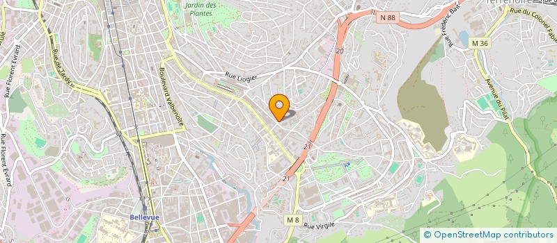 localisation de l'entreprise LPP FONCIER  SAINT-ETIENNE