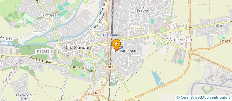 localisation de l'entreprise LPP INVEST à CHATEAUDUN