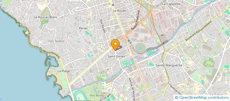 localisation de l'entreprise LPP MORLAT à MARSEILLE