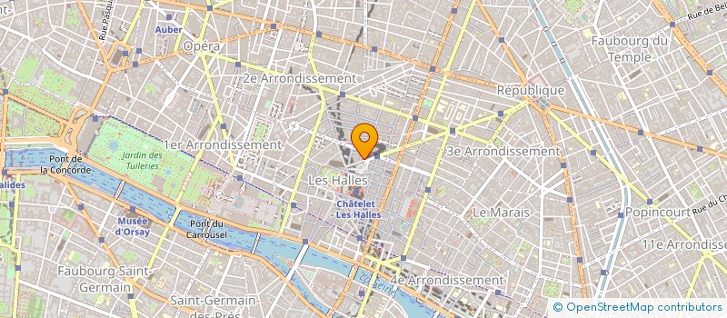 localisation de l'entreprise LPP.NEW à PARIS