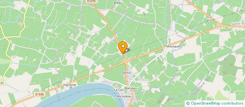 localisation de l'entreprise LPP SAS  VIGNONET