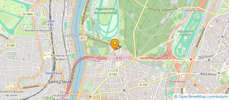 localisation de l'entreprise LPPG à BOULOGNE-BILLANCOURT