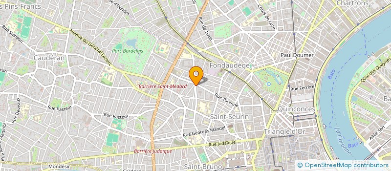 localisation de l'entreprise LPQ2  BORDEAUX