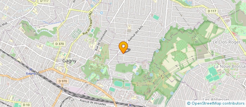 localisation de l'entreprise LPR  MONTFERMEIL