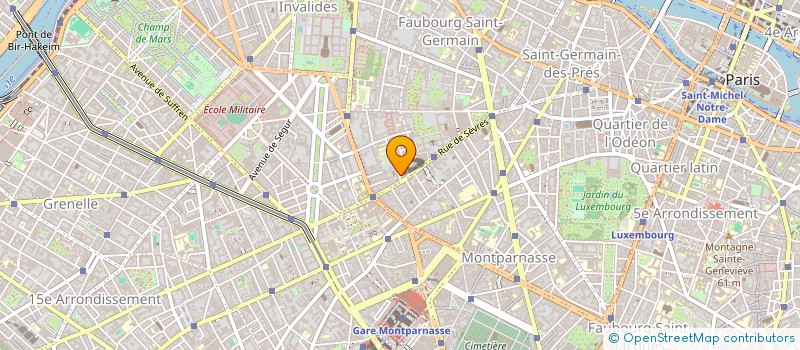 localisation de l'entreprise LPR 75016  PARIS