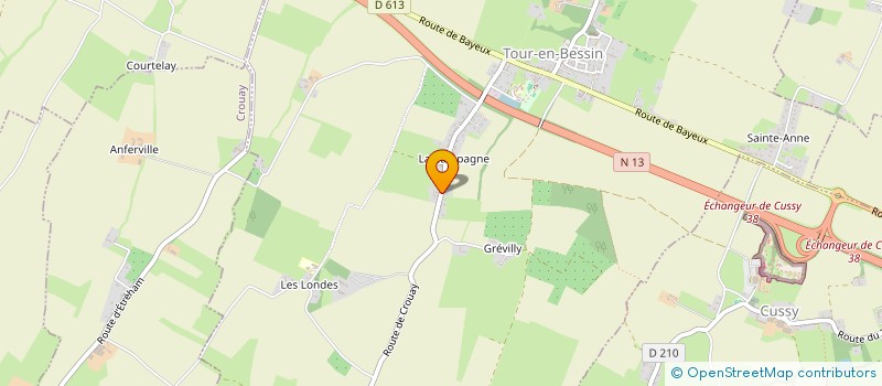 localisation de l'entreprise LPR  BAYEUX