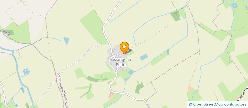 localisation de l'entreprise LPR HABITAT CREATIF  BEZANGE-LA-PETITE
