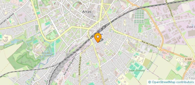 localisation de l'entreprise LPRP à ARRAS