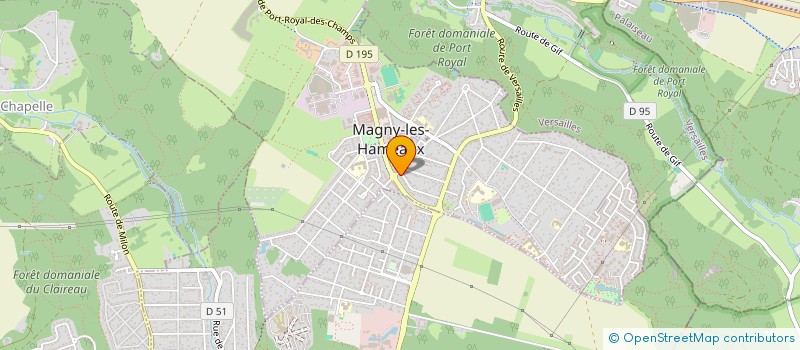 localisation de l'entreprise LPRT  MAGNY-LES-HAMEAUX