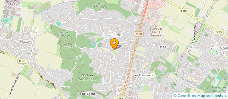 localisation de l'entreprise LPRT  LA VILLE-DU-BOIS