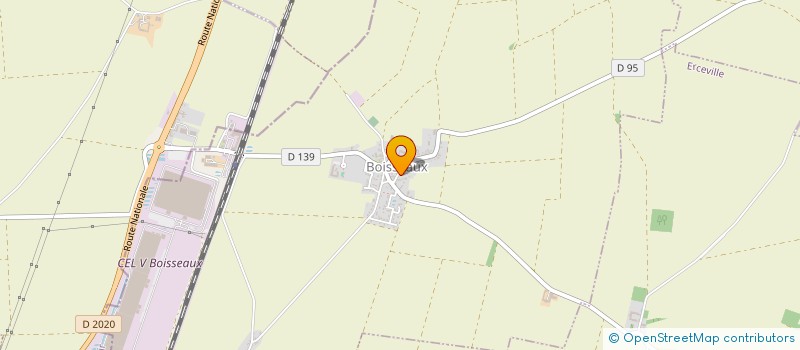 localisation de l'entreprise LPS BATIMENT à BOISSEAUX