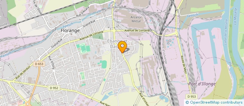 localisation de l'entreprise LPS CATALAN  FLORANGE