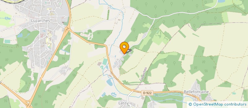 localisation de l'entreprise LPS PRODUCTIONS à ASNIERES-SUR-OISE