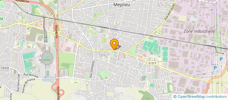 localisation de l'entreprise LPSCBB à MEYZIEU