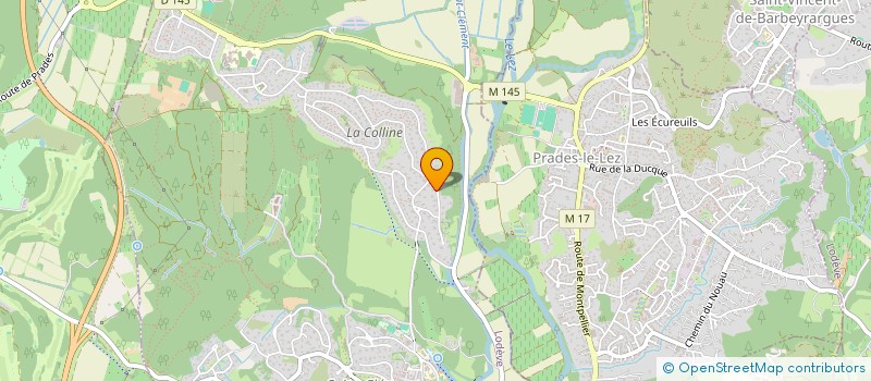 localisation de l'entreprise LPSG  SAINT-CLEMENT-DE-RIVIERE