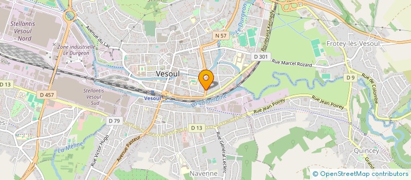 localisation de l'entreprise LPST à VESOUL