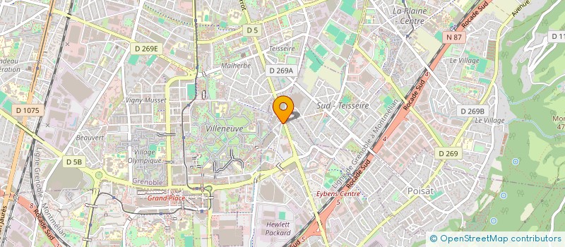 localisation de l'entreprise LPT  EYBENS