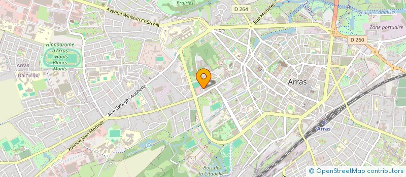 localisation de l'entreprise LPT INVEST à ARRAS