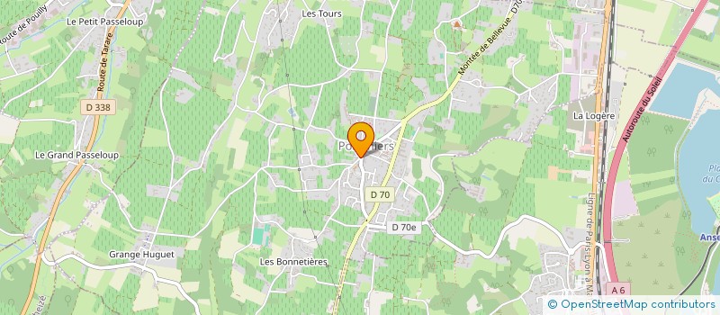 localisation de l'entreprise LPTB  POMMIERS