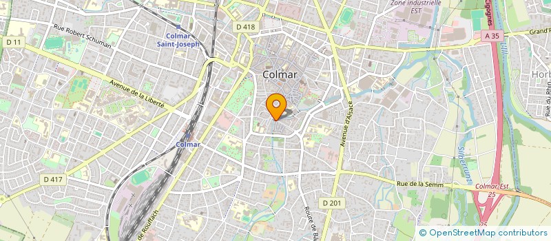 localisation de l'entreprise LPV  COLMAR